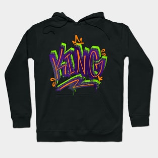 KING Graffiti Letter Hoodie